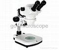  upright Zoom Stereo Microscope LC807