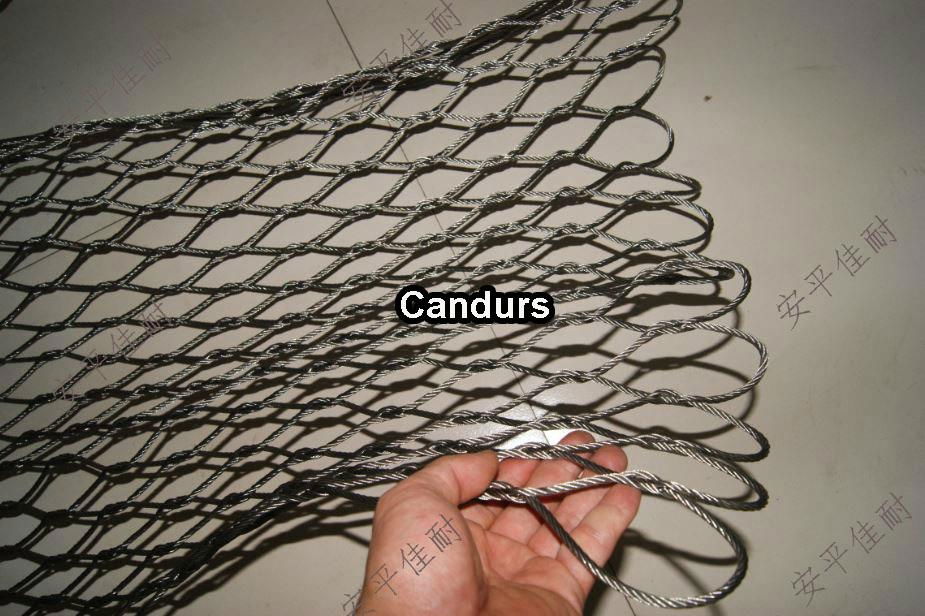 Stainless Steel Rope Mesh-Hand Woven Rope Mesh