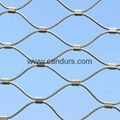 1.5 mm 200 mm x 250 mm Architectural Flexible Stainless Steel Rope Net 3