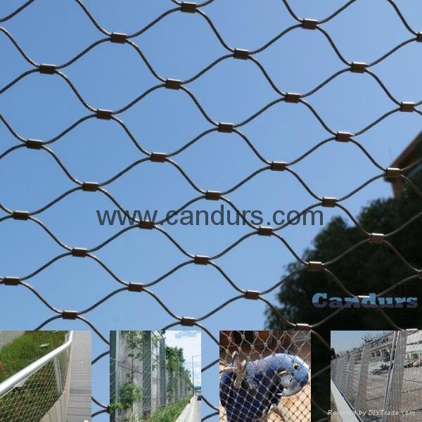 動物園防腐防鏽不鏽鋼繩網 3