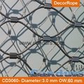 Ferruled Stainless Steel Cable Wire Rope Parrots Enclosure Mesh In Zoo 2