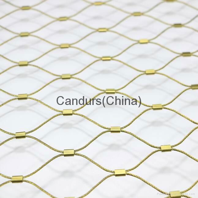3 mm 180 mm x 312 mm Stainless Steel Wire Rope Web Net 5