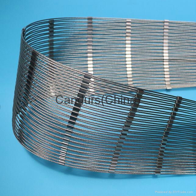 3 mm 180 mm x 312 mm Stainless Steel Wire Rope Web Net 2