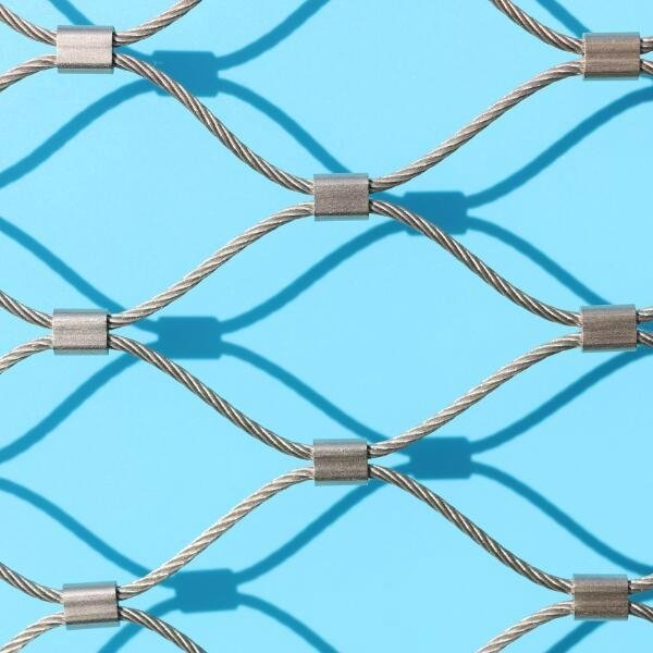 不鏽鋼絲繩安全圍欄網 5