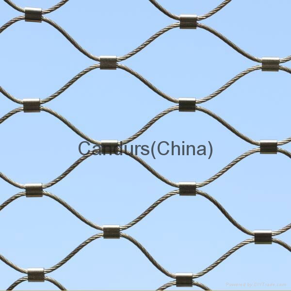 Stair Edge Protetion Stainless Steel Wire Mesh 2
