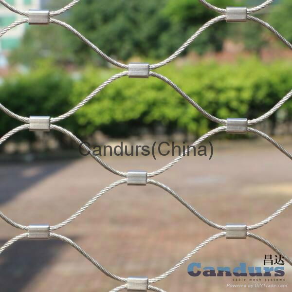 Stair Edge Protetion Stainless Steel Wire Mesh 5