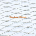 1.5 mm 180mm x 312 mm Flexible 316 Stainless Steel Wire Rope Mesh 2