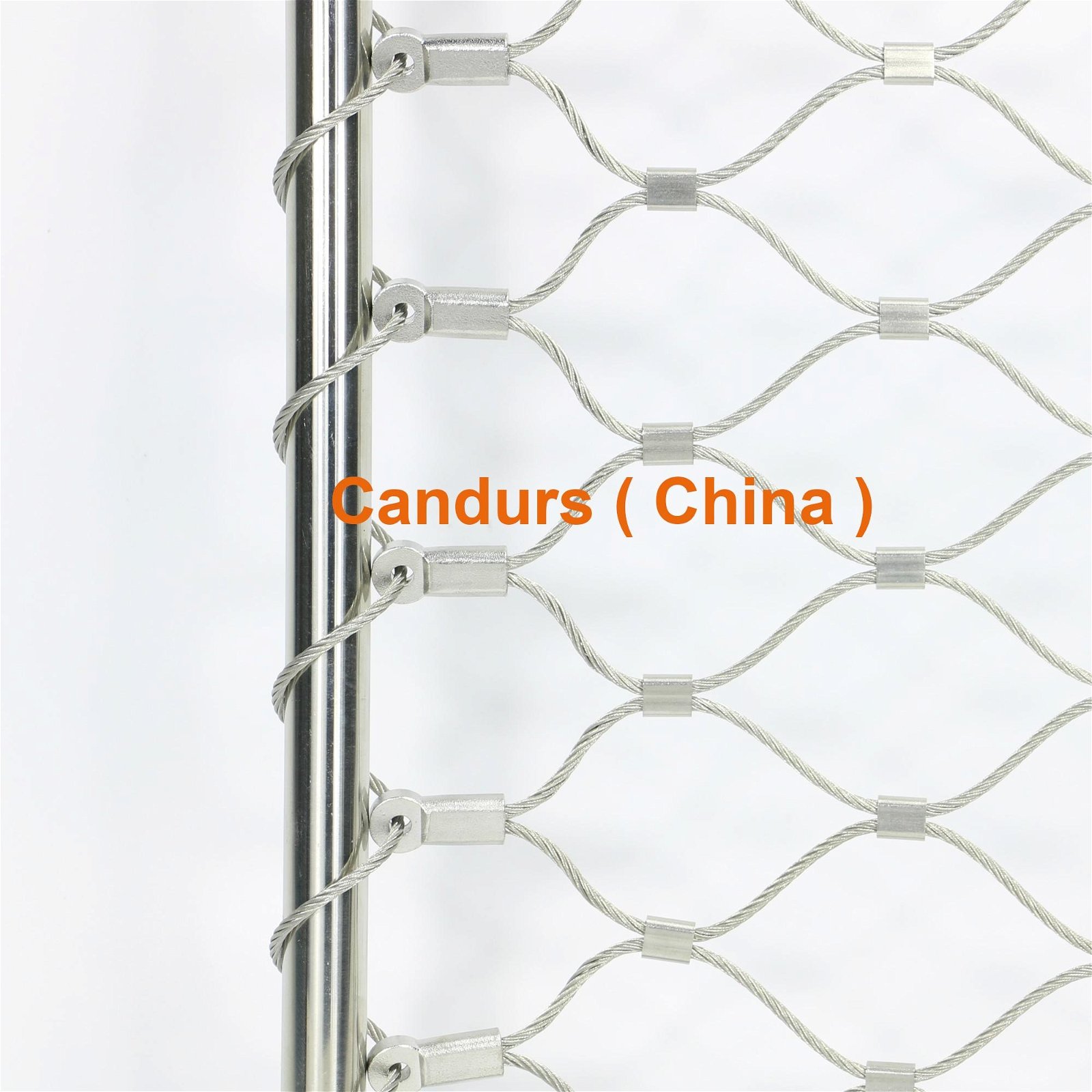 Flexible Stainless Steel Rope Fence On Bridges And Staircase 1
