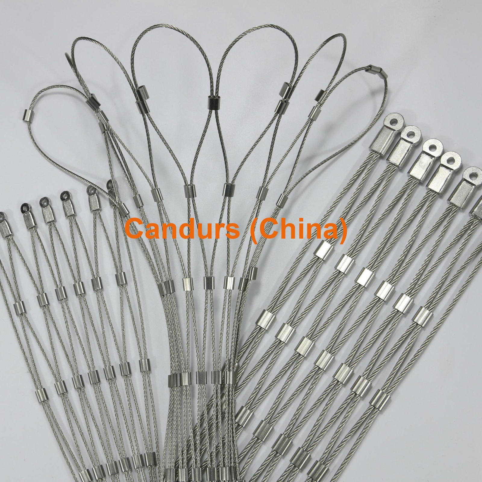 Ferrule Type AISI 316 Stainless Steel Rope Mesh For Balustrade 5