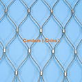 1 mm 80 mm x 140 mm Stainless Steel Clip Cable Netting 8