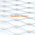 1 mm 80 mm x 140 mm Stainless Steel Clip Cable Netting 9
