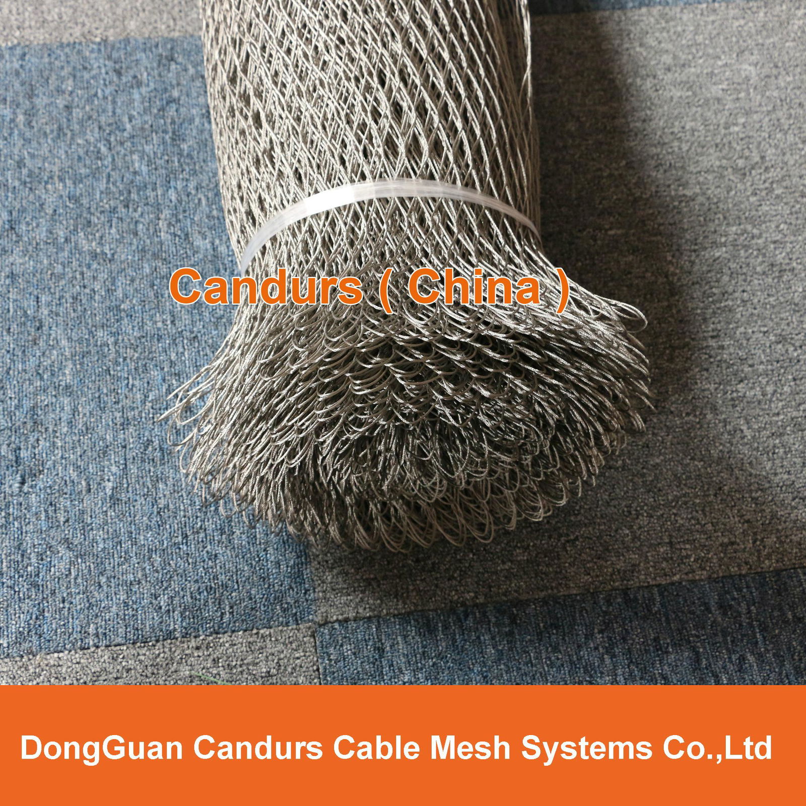 Flexible Stainless Steel Cable Mesh（Inter-woven Type） 5