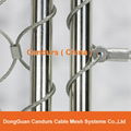 Stainless Steel Wire Rope Stadium Fence