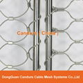 Stainless Steel Wire Rope Stadium Fence 7