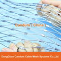 Hand-Woven Stainless Steel Wire Rope Mesh For Decoration