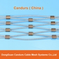 Stainless Steel Cable Net Tubular Frame 19