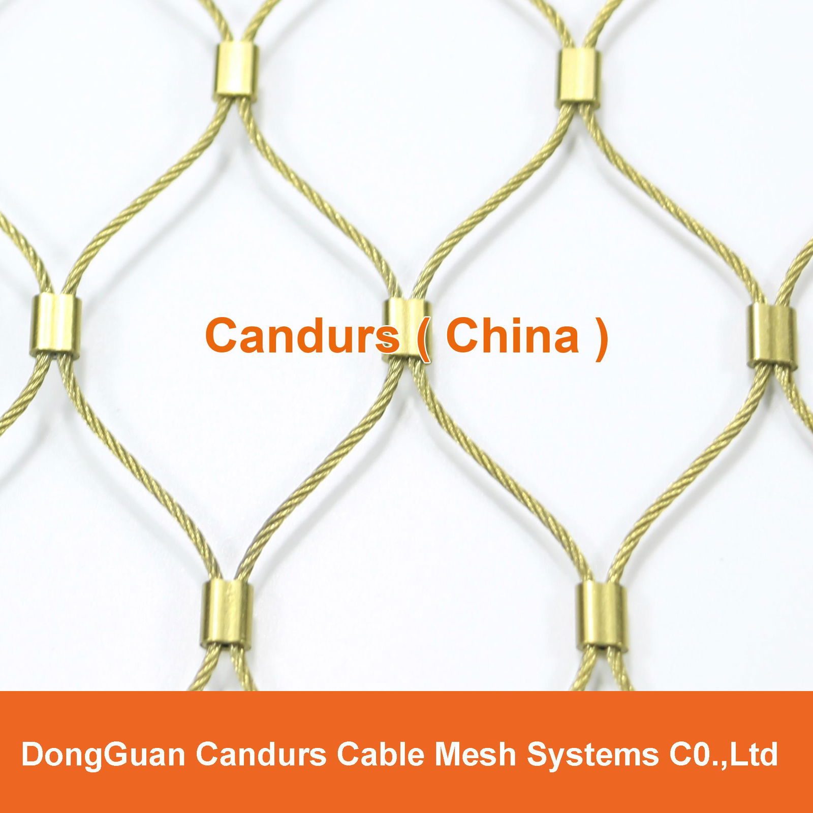 stainless steel Cable Mesh Division Screen 4