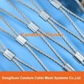 1 mm 40 mm x 70 mm Flexible Stainless Steel Diamond Wire Cable Mesh