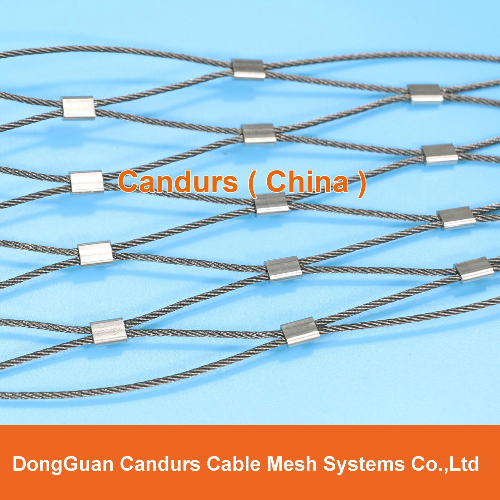 Stainless Steel 316 Cable Rope Balustrade Mesh