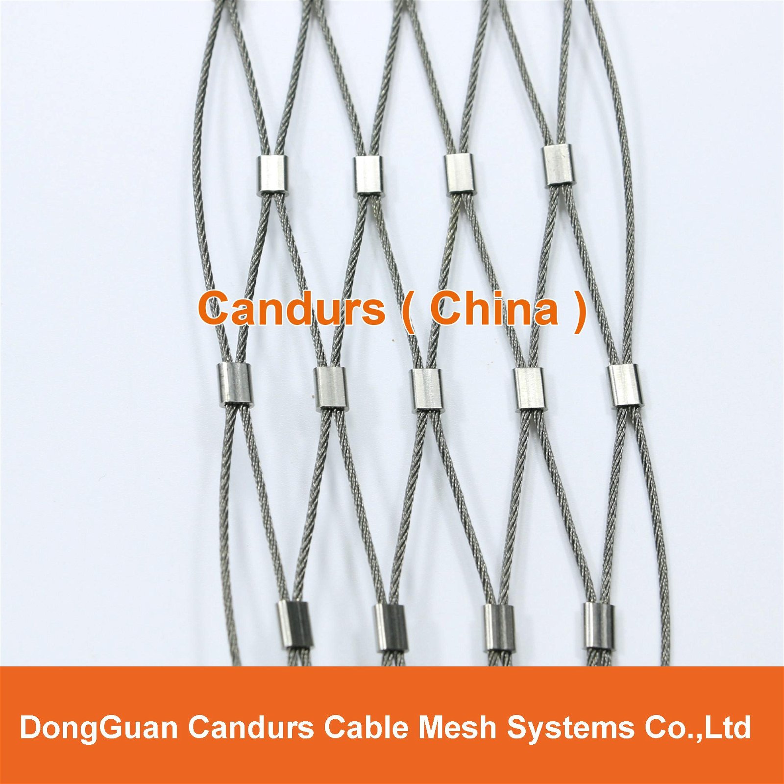Stainless Steel Protective Ferrule Rope Net Bridge  3