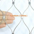 1 mm 80 mm x 140 mm Stainless Steel Clip Cable Netting 15