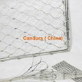 1 mm 80 mm x 140 mm Stainless Steel Clip Cable Netting 7