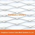 3 mm 120 mm x 210 mm AISI 316 Flexible Inox Cable Mesh Netting 16
