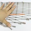 Ferruled Stainless Steel Cable Wire Rope Parrots Enclosure Mesh In Zoo