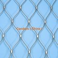 3 mm 160 mm x 280 mm Flexible Stainless Steel Cable Wire Net