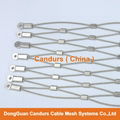 3 mm 160 mm x 280 mm Flexible Stainless Steel Cable Wire Net