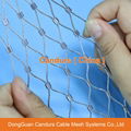 3 mm 160 mm x 280 mm Flexible Stainless Steel Cable Wire Net 9