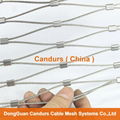 3 mm 160 mm x 280 mm Flexible Stainless Steel Cable Wire Net 13