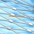 3 mm 160 mm x 280 mm Flexible Stainless Steel Cable Wire Net 4