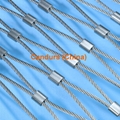 Ferruled Stainless Steel Wire Rope Zoo Mesh