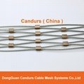 3 mm 140 mm x 240 mm Stainless Steel Cable Sleeve Mesh