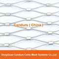 3 mm 140 mm x 240 mm Stainless Steel Cable Sleeve Mesh