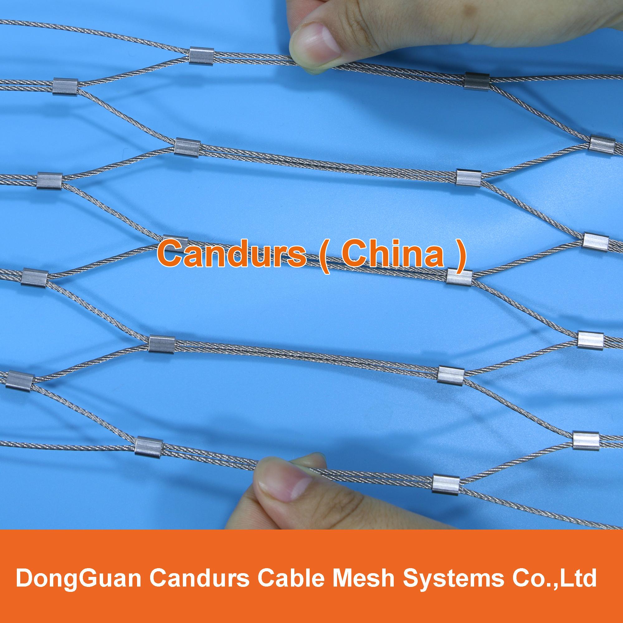 Stainless Steel Cable Sleeve Mesh DecorRope Candurs (China