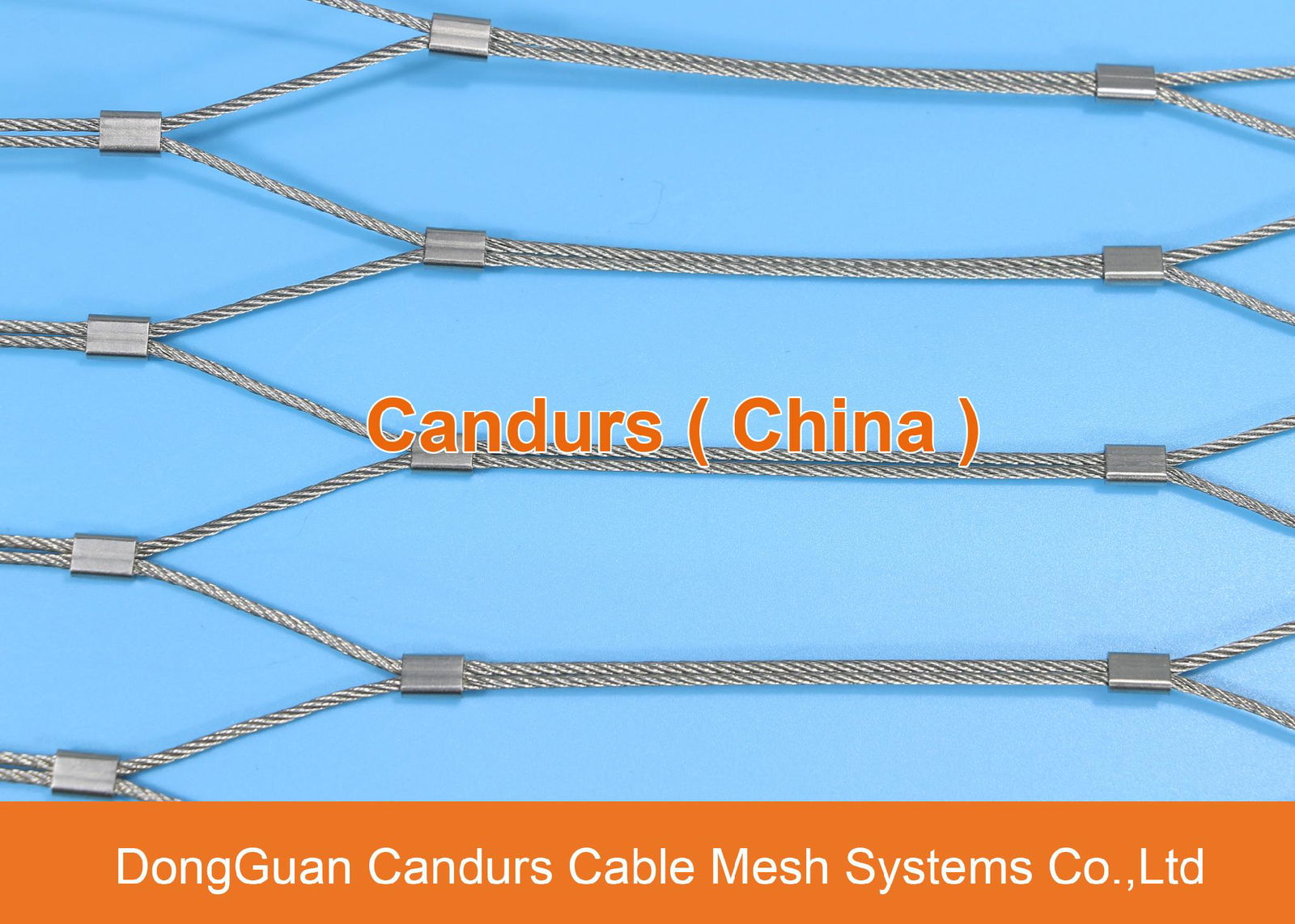 X Tend Stainless Steel Cable Mesh For Handrail Balcony Infill 3