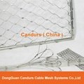 Diamond Ferruled Stainless Steel Wire Rope Cable Balustrade Railing Infill Mesh