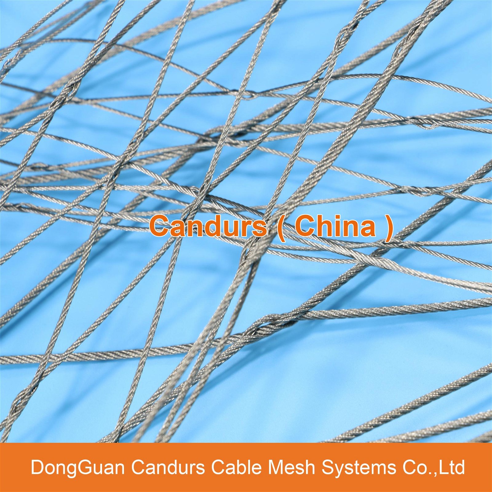 Stainless Steel Rope Knotted Mesh-Cable Knotted Mesh 3