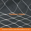 Stainless Steel Wire Rope Stadium Fence