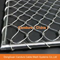 Stainless Steel Wire Rope Stadium Fence