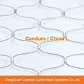 3 mm 160 mm x 280 mm Flexible Stainless Steel Cable Wire Net 15