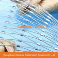 3 mm 160 mm x 280 mm Flexible Stainless Steel Cable Wire Net 18