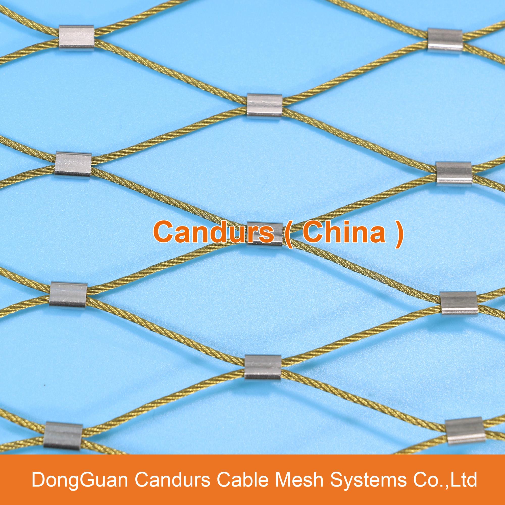 Flexible Rope Fence Panel For Security DecorRope Candurs (China