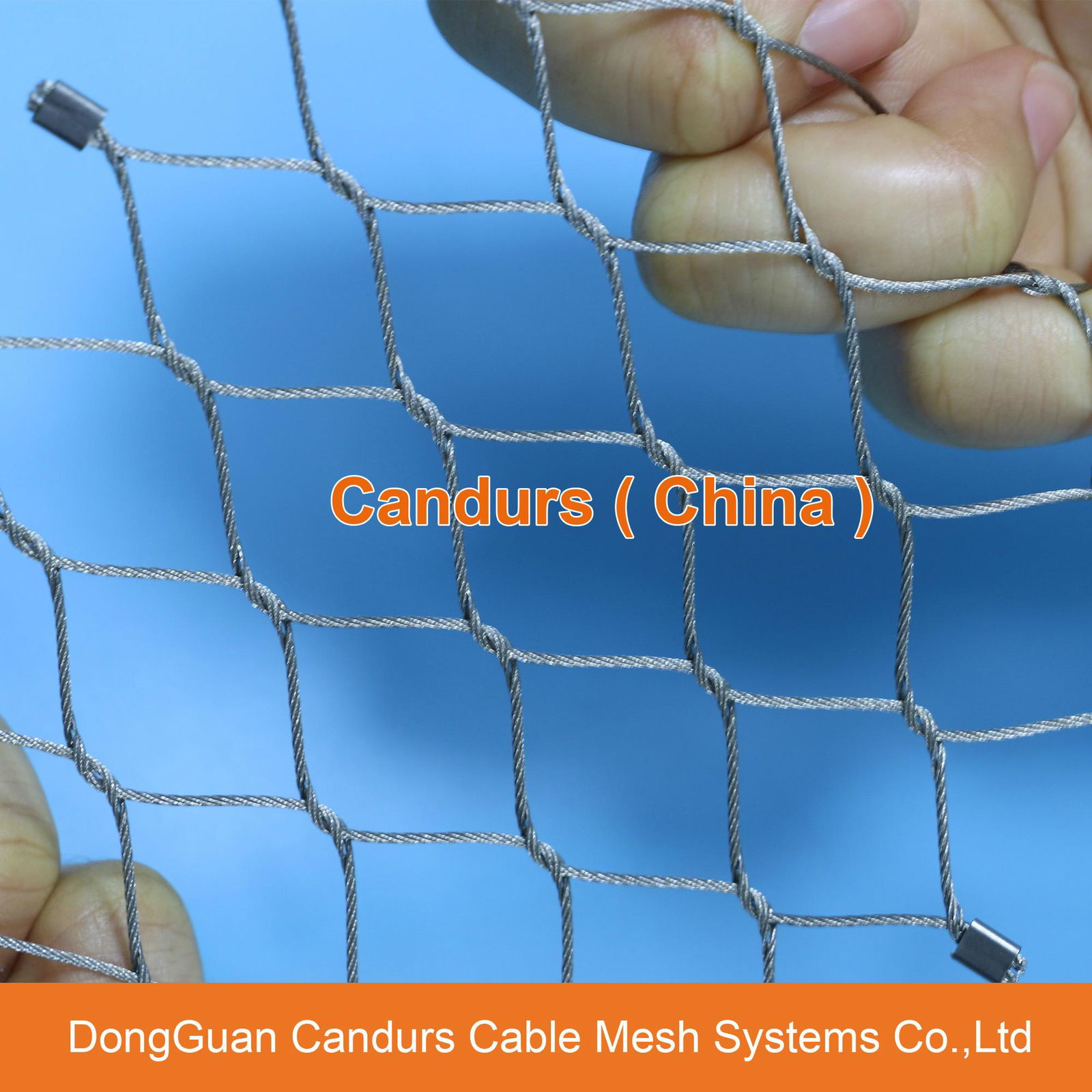 Woven Stainless Steel Wire Rope Mesh 4