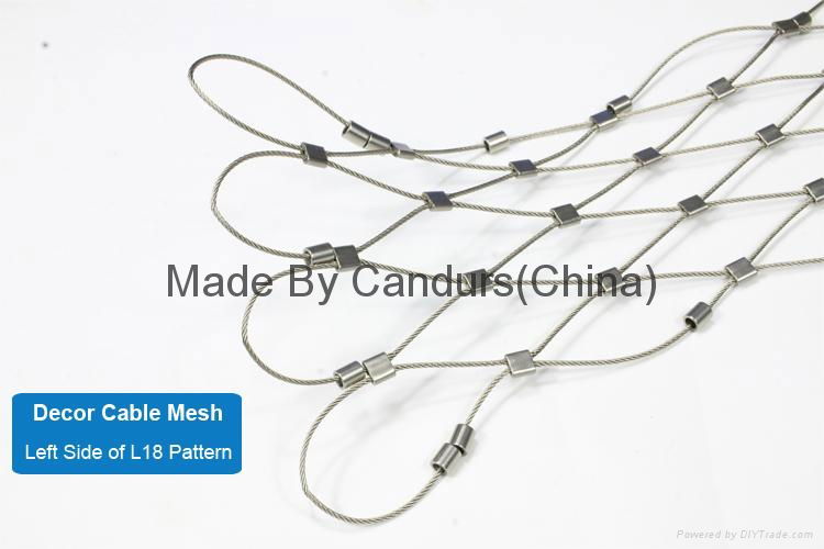 40 mm Flexible Stainless Steel Cable Mesh For Railing 5