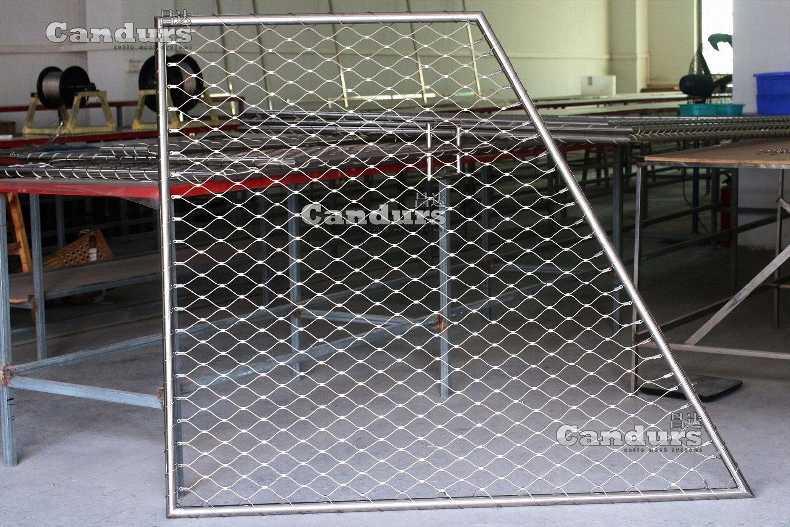 Pre-Fabricated Rope Mesh Panel