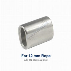 12 mm 316 Stanless Steel Crimp Sleeve For Sling