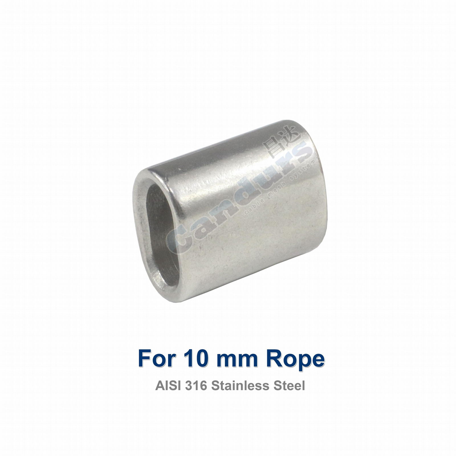 10 mm AISI 316 Stanless Wire Rope Steel Sleeve - China - Manufacturer